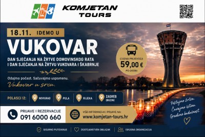 VUKOVAR - Dan sjećanja na žrtve Domovinskog rata i Dan sjećanja na žrtvu Vukovara i Škabrnje